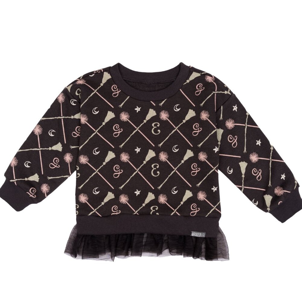 WICKED ELPHABA Brown Sweatshirt TODDLER GIRL SIZE 2T NEW